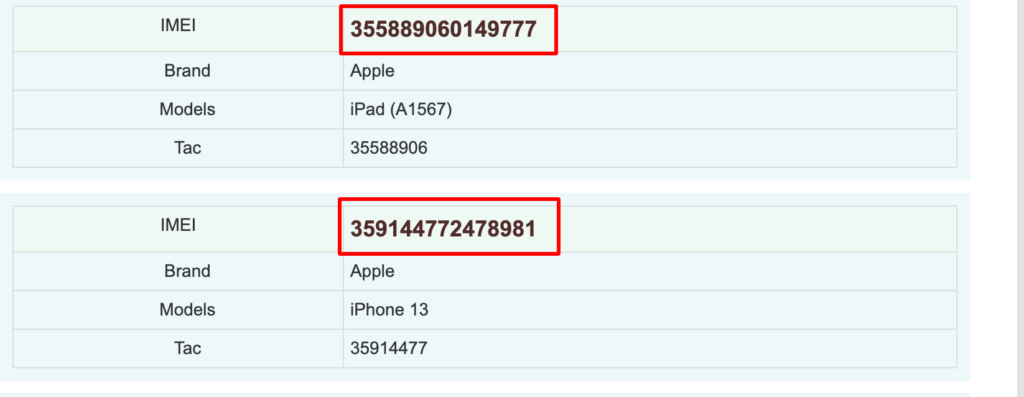 imei number example smartphones plus