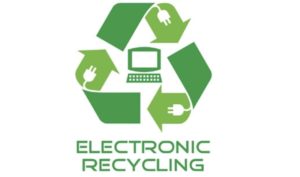 Recycle iPhones, iPads, and MacBooks symbol