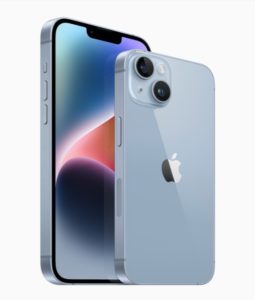 New iPhone in blue color option