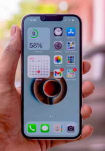 You can easily customize your iphone using the home screen
