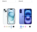 iPhone 15 vs iPhone 16 Comparison