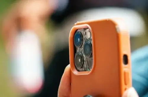 Cracked iPhone 12 Camera