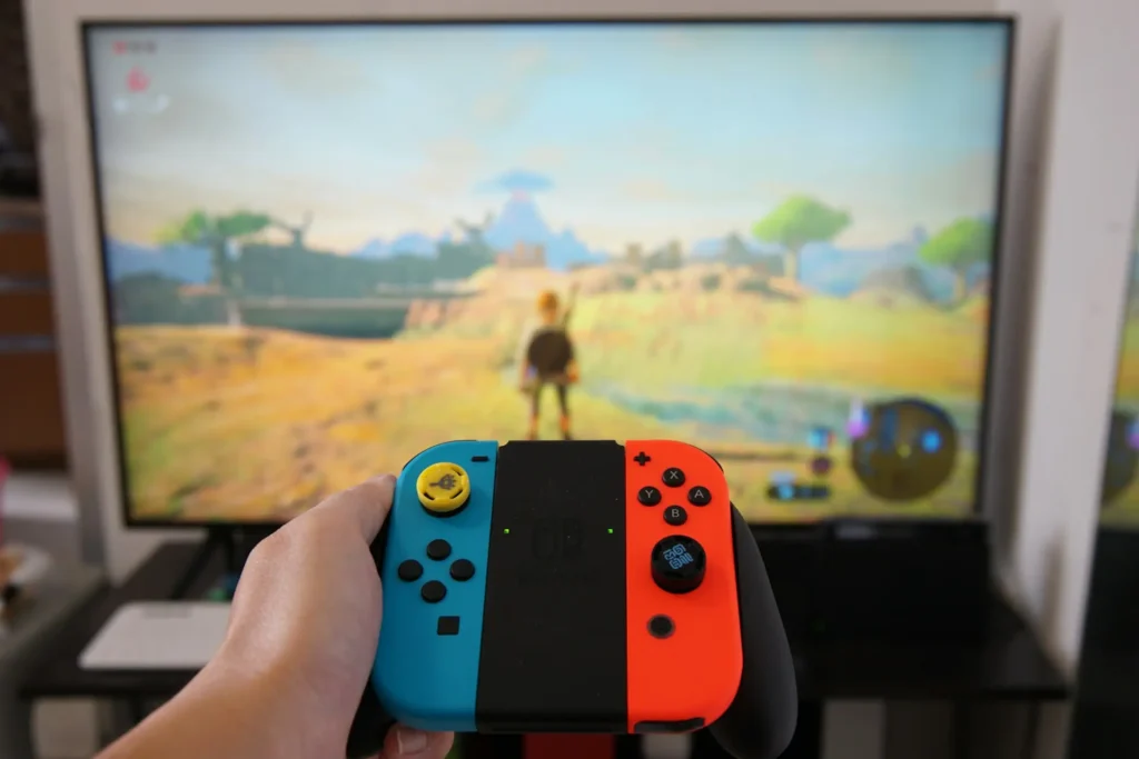 Switch connected to TV