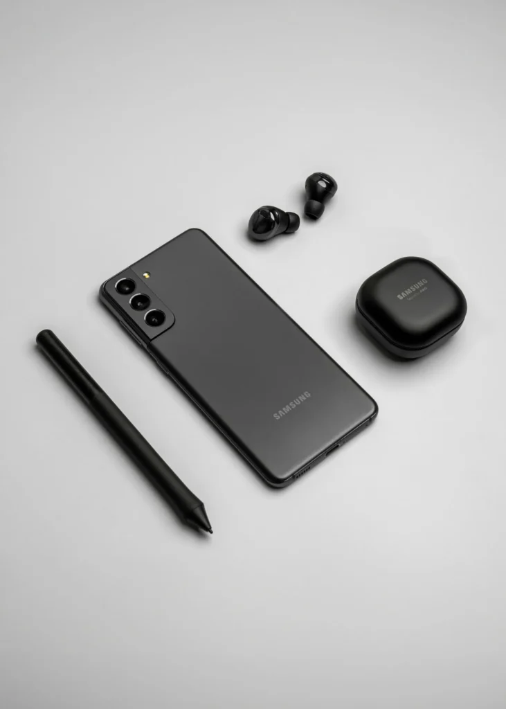 Black Samsung devices