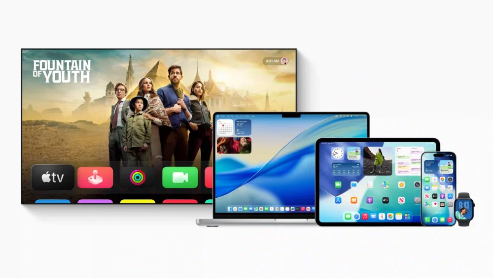 Apple's Liquid Glass On Multiple Devices