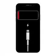 Broken phone battery