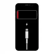 Broken phone battery